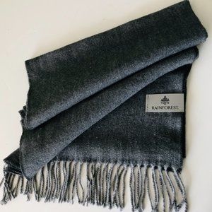 RAINFOREST Scarf with 3" Fringe NWT